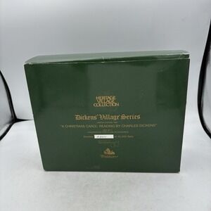 Department 56 Christmas Carol Dickens Set of 7 58404 Limited Ed 1997 Vintage